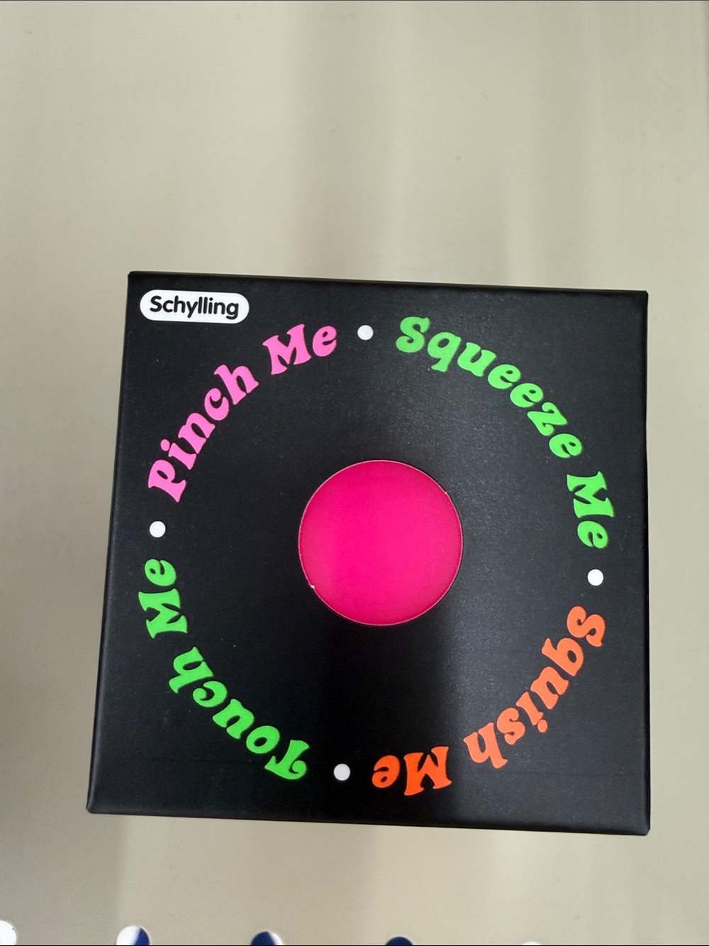 Pink Sensory Squeeze Ball - Pinch Me Stress Toy